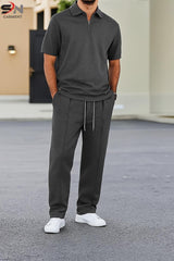 Zip Style Trouser Stripe Tracksuit