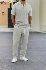 Zip Style Trouser Stripe  Tracksuit